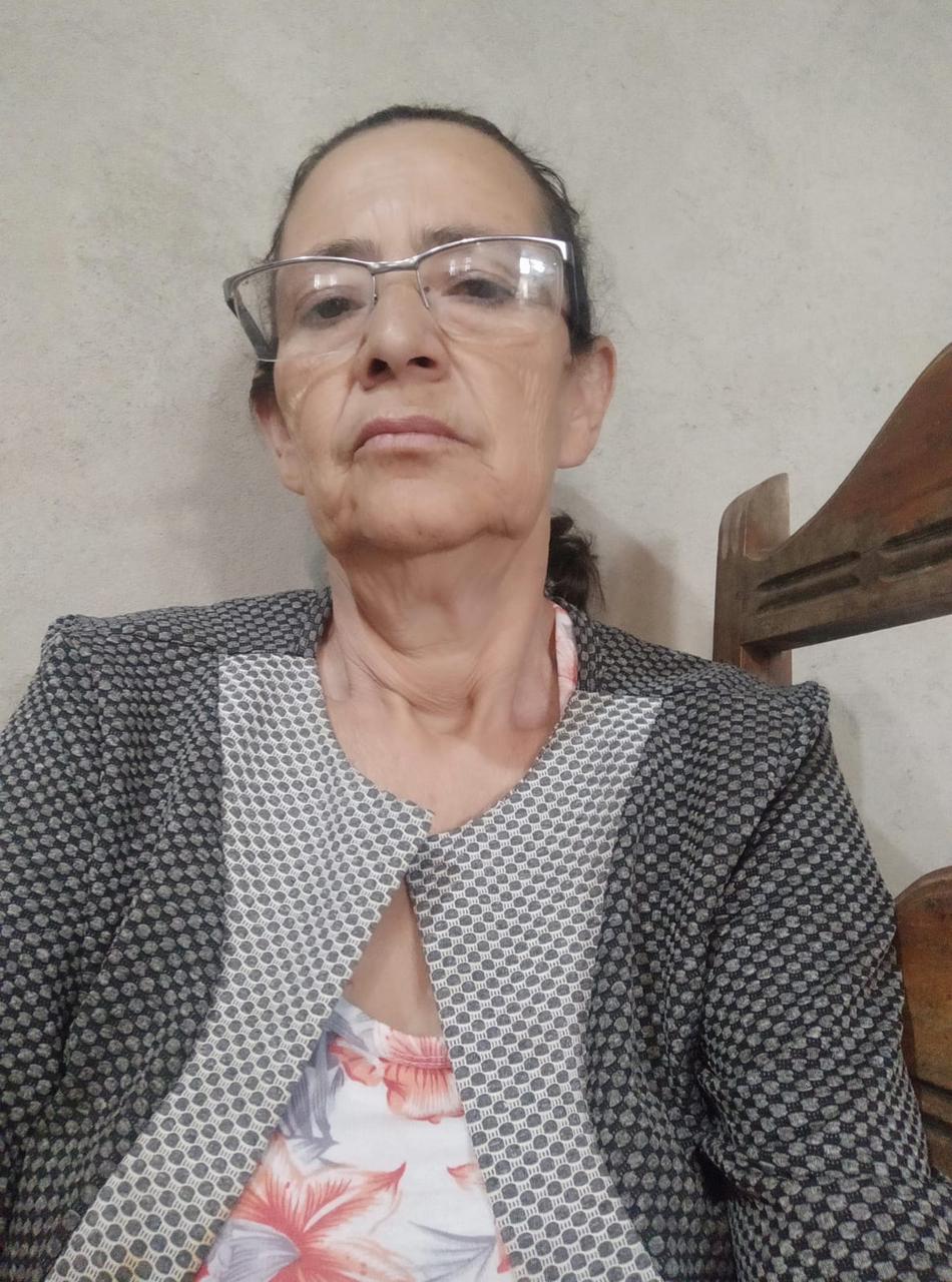 Terezinha Gomes Martins, 55 anos.